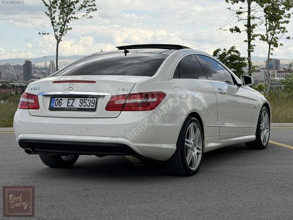 E250 COUPE AMG -140 BİN KM -HATASIZ BOYASIZ -BORDO DERİ SOĞUTMA-
