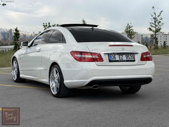 E250 COUPE AMG -140 BİN KM -HATASIZ BOYASIZ -BORDO DERİ SOĞUTMA-