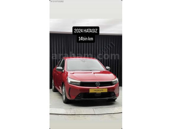 24 CORSA HATASIZ BOYASIZ TRAMERSİZ SADECE 14 BİN KMDE
