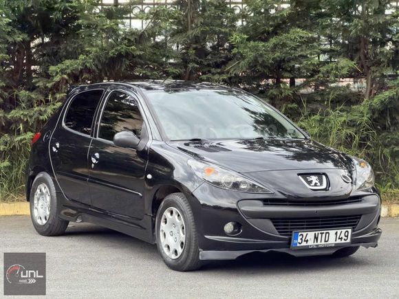 -UNL MOTORS-PEUGEOT 206+ - 245.000KM-KLİMA-GERİ GÖRÜŞ-12 TAKSİT