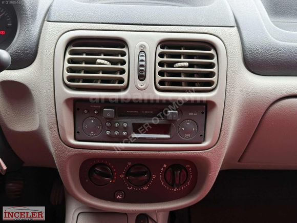İNCELER OTOMOTİV'DEN 2002 RENAULT CLİO 1.5 DCİ 255.000KM ORJNL
