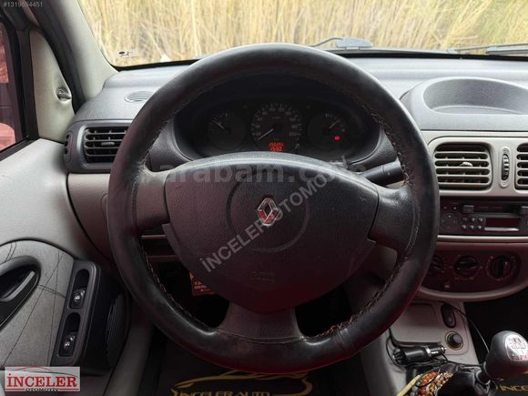 İNCELER OTOMOTİV'DEN 2002 RENAULT CLİO 1.5 DCİ 255.000KM ORJNL