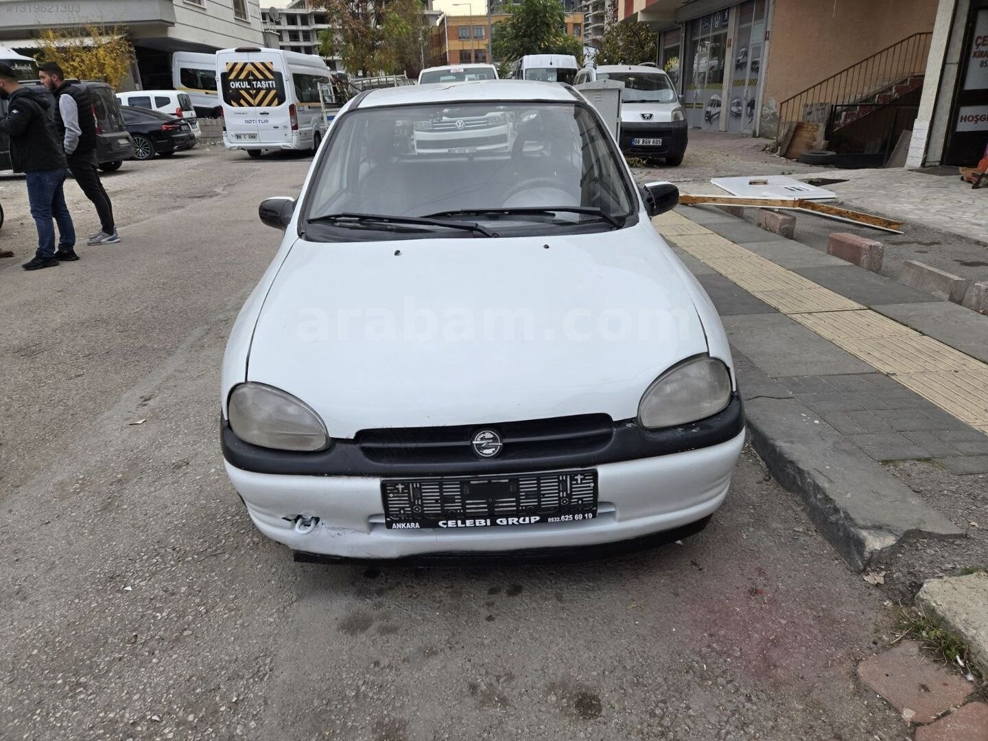 Galeriden Opel Corsa 1.6 GSi 1997 Model Ankara 335.000 km Beyaz 4