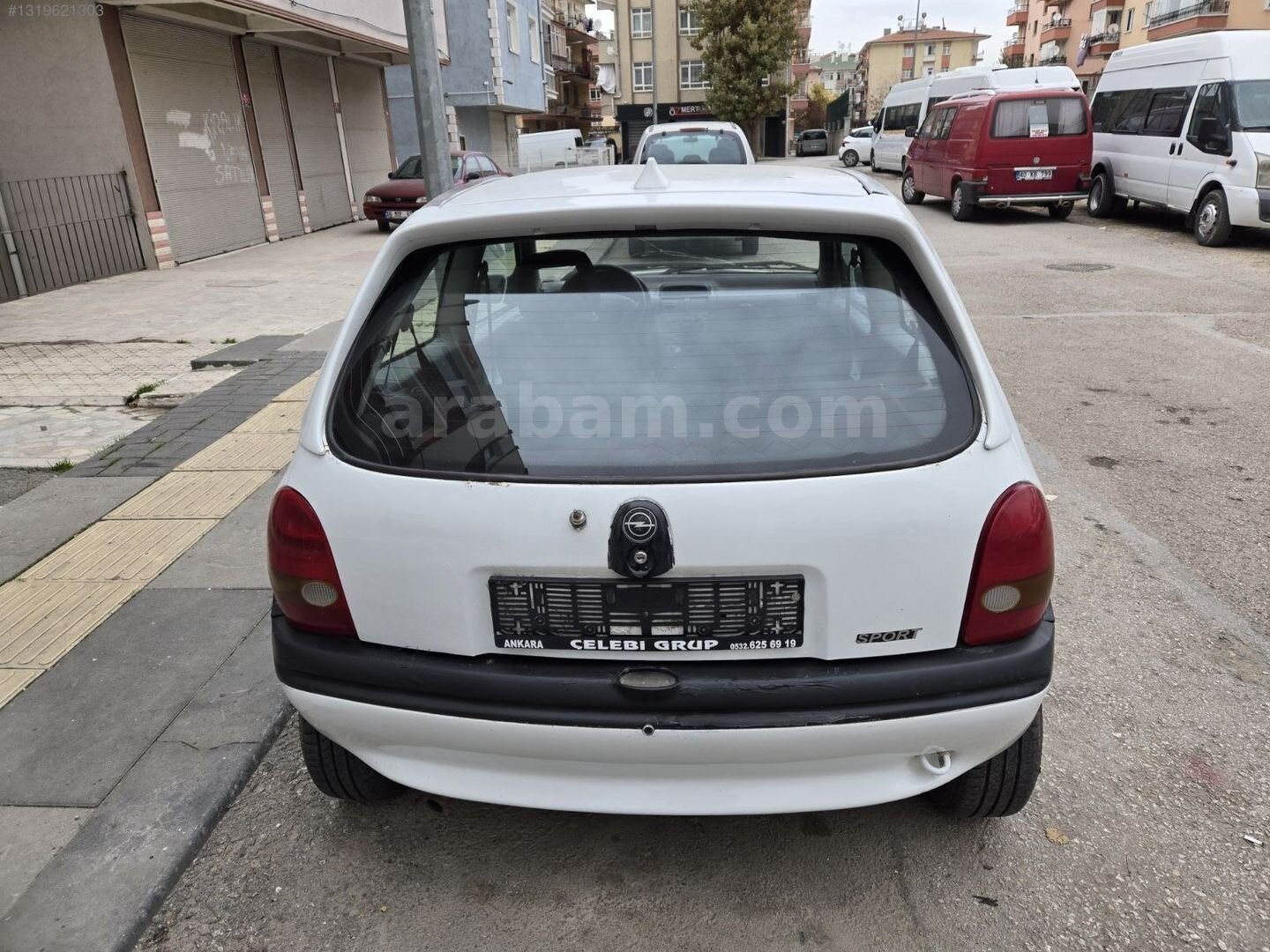 Galeriden Opel Corsa 1.6 GSi 1997 Model Ankara 335.000 km Beyaz 7