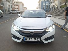 Sahibinden Honda Civic 1.6i VTEC Elegance 2016 Model  218000 km Beyaz