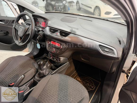 *BOYASIZ* 2017 ÇIKIŞ CORSA 1.2 ESSENTİA 70 BG +MAKYAJLI +104' KM