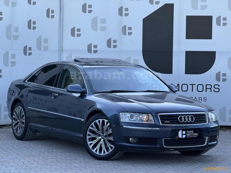 Galeriden Audi A8 3.0 TDI Quattro 2005 Model İzmir 356.000 km Mavi