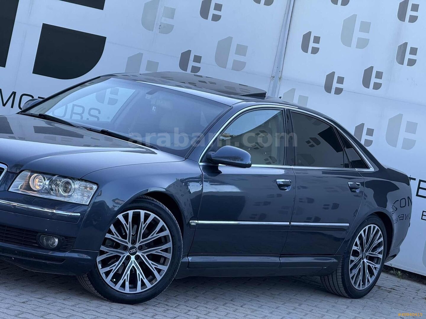 Galeriden Audi A8 3.0 TDI Quattro 2005 Model İzmir 356.000 km Mavi 5