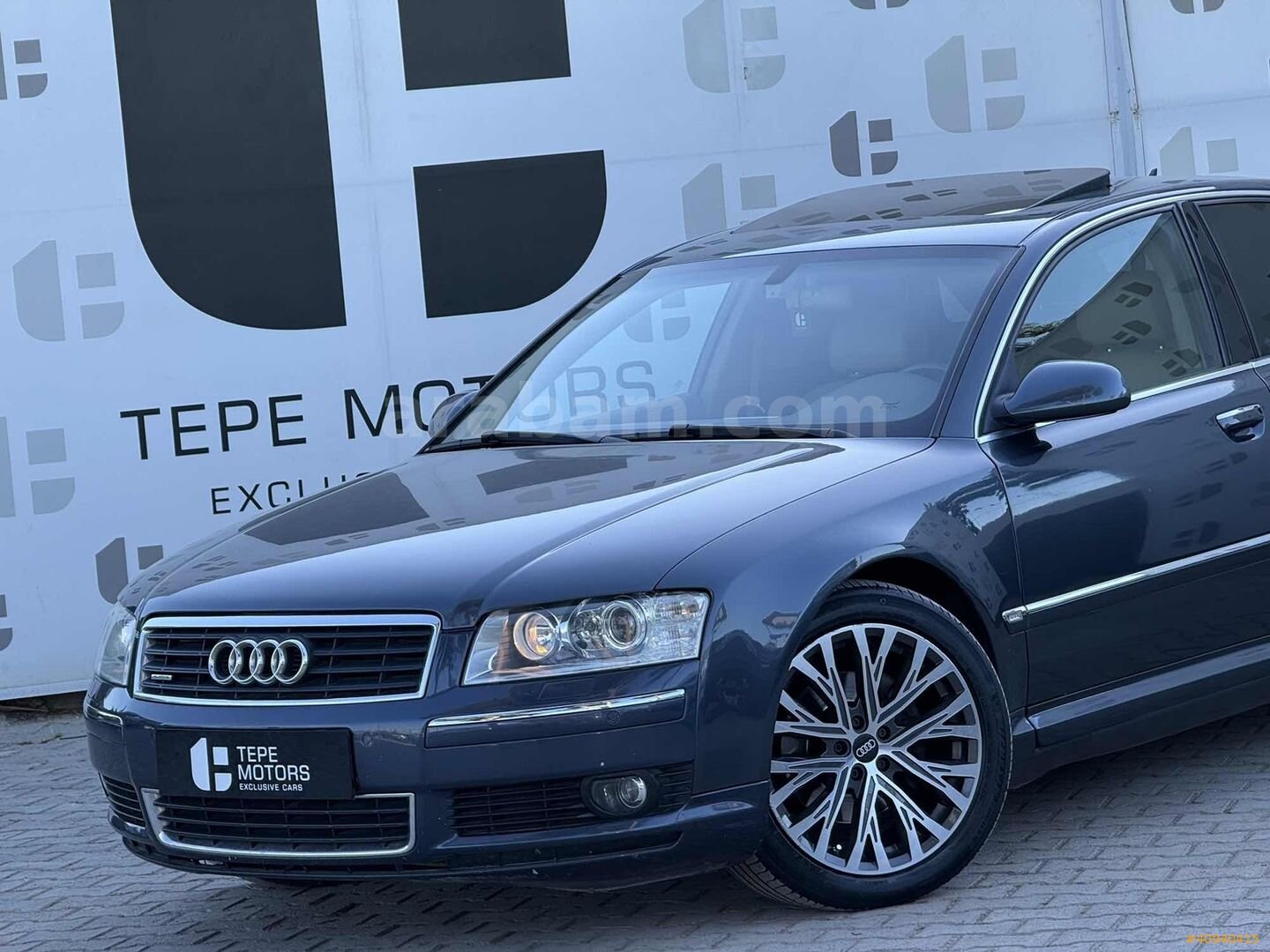 Galeriden Audi A8 3.0 TDI Quattro 2005 Model İzmir 356.000 km Mavi 6