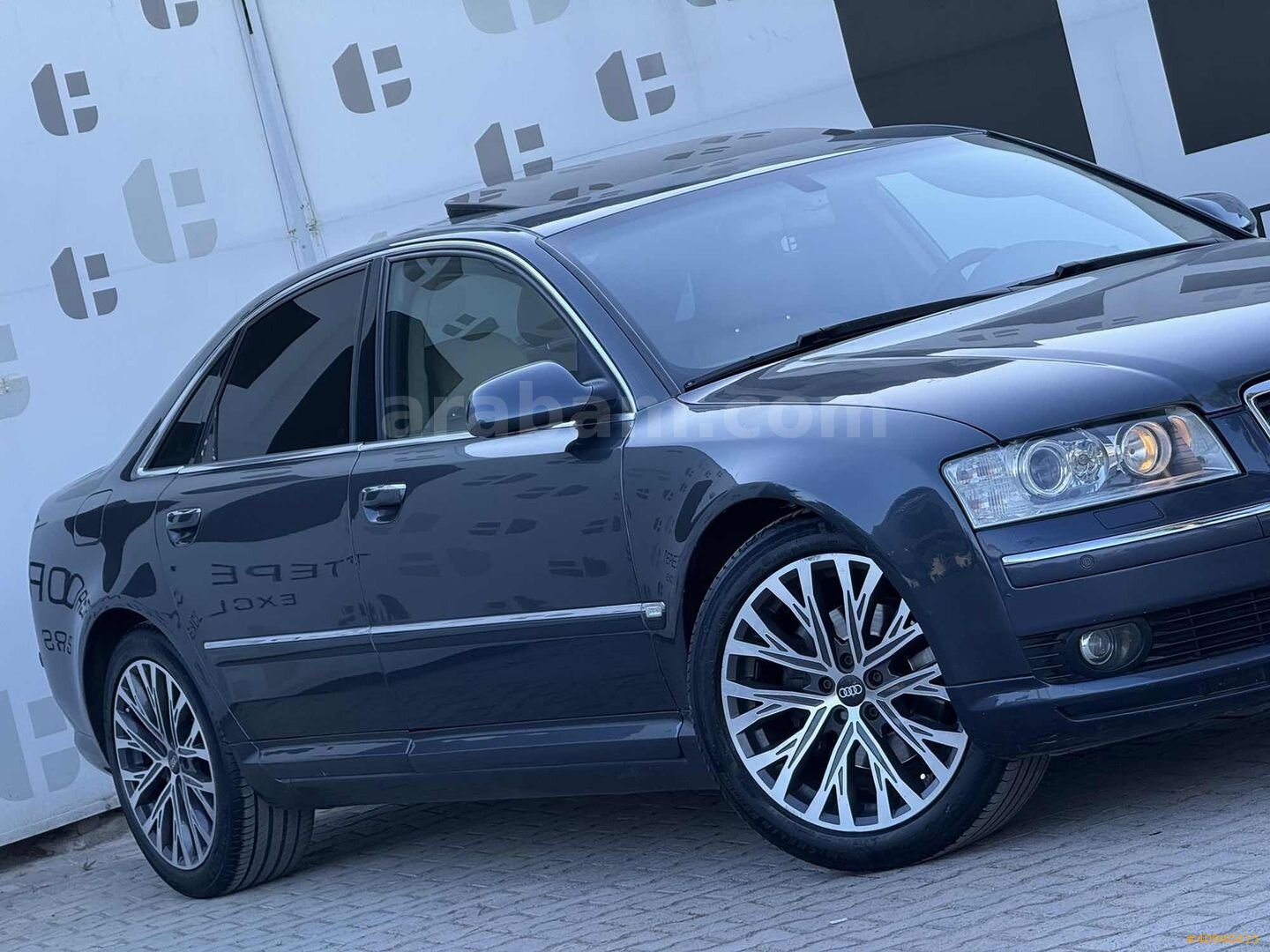 Galeriden Audi A8 3.0 TDI Quattro 2005 Model İzmir 356.000 km Mavi 3