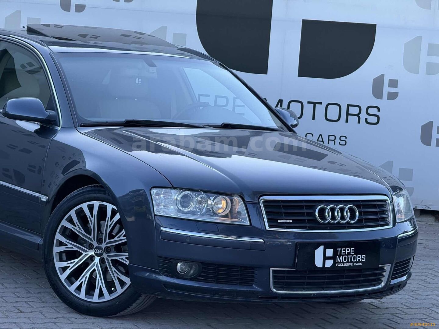Galeriden Audi A8 3.0 TDI Quattro 2005 Model İzmir 356.000 km Mavi 2