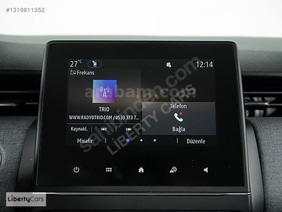 2025 RENAULT CLİO 1.0TCE EVOLUTİON BOYASIZ %20 KDV 19.000 KM