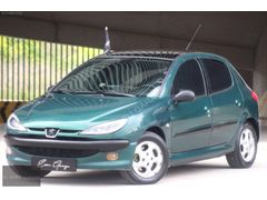 ES-SU GARAGE'DEN 2001 PEUGEOT 206 1.6 ROLAND GARROS CAM TAVANLI!