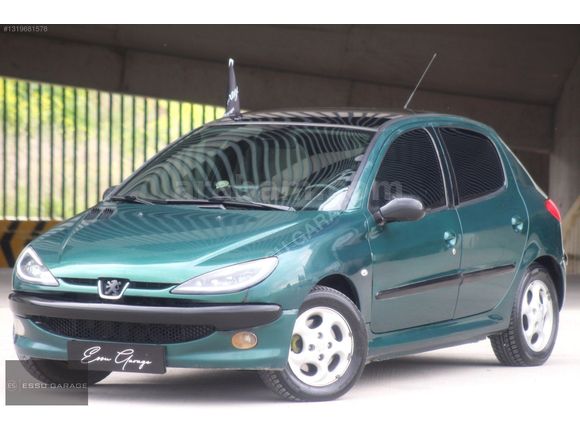 ES-SU GARAGE'DEN 2001 PEUGEOT 206 1.6 ROLAND GARROS CAM TAVANLI!