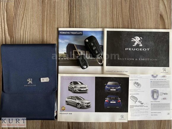 Peugeot 308 1.6 BlueHDi EAT6 ALLURE JANT / GERİ GÖRÜŞ 112.000 KM