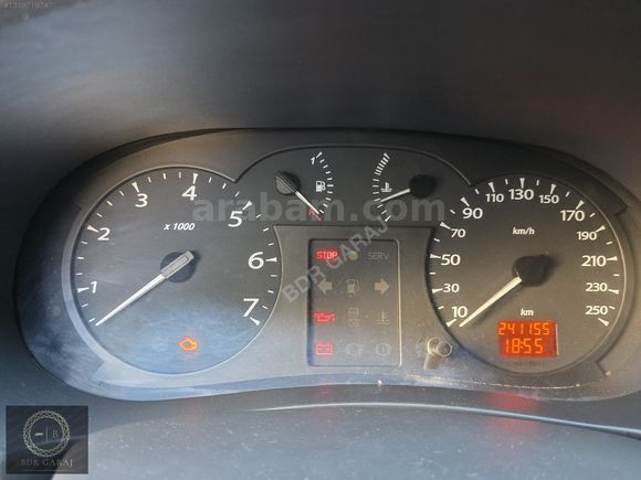 BDR GARAJ'DAN 2010 MODEL SYMBOL 1.5 DCI 240.000 KM'DE