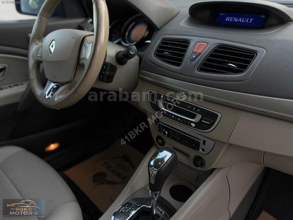 41BKR MOTOR'S DAN SATILIK 2013 MODEL İCON FLUENCE OTOMATİK VİTES