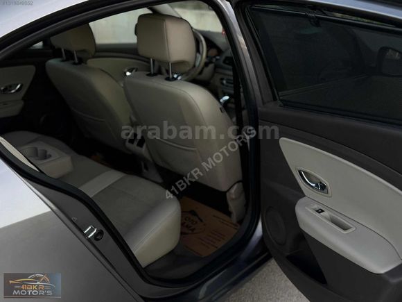 41BKR MOTOR'S DAN SATILIK 2013 MODEL İCON FLUENCE OTOMATİK VİTES