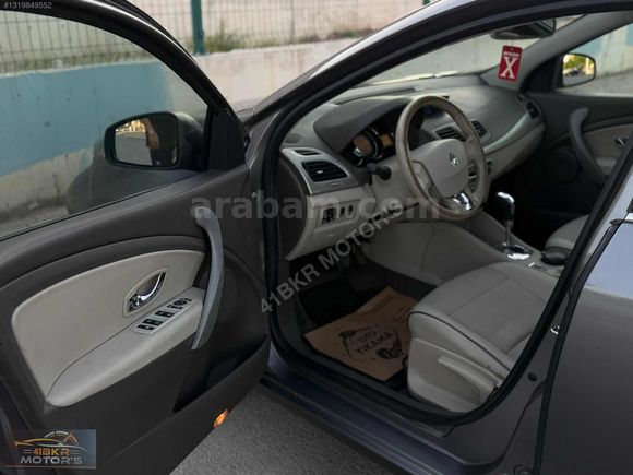 41BKR MOTOR'S DAN SATILIK 2013 MODEL İCON FLUENCE OTOMATİK VİTES