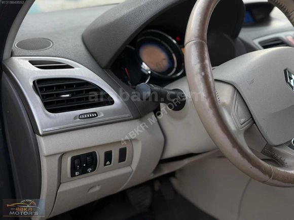 41BKR MOTOR'S DAN SATILIK 2013 MODEL İCON FLUENCE OTOMATİK VİTES