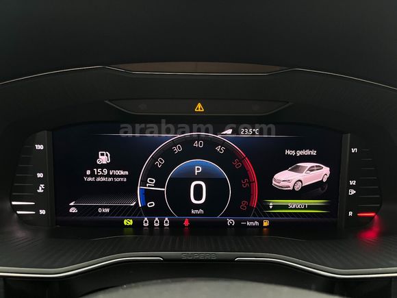 otomobil Skoda Superb 1.6 TDI Greentech Prestige DSG