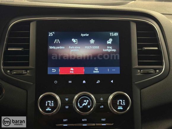 BARAN MOTORS 2023 RENAULT MEGANE TCE ICON EDC 42.058 KM