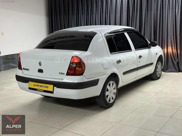 2002 RENAULT CLİO SEDAN 1.4 BNZ/LPG DEĞİŞENSİZ 256BİN KM