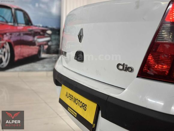 2002 RENAULT CLİO SEDAN 1.4 BNZ/LPG DEĞİŞENSİZ 256BİN KM