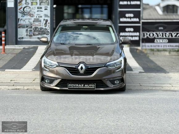 POYRAZ AUTO'dan 2017 model İLKSAHİBİNDEN HATASIZ 55.000km MEGANE