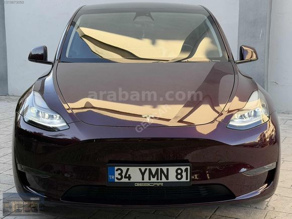 *GEBCAR*2023 TESLA*PERFORMANCE*534 HP*BORDO*ÖZEL PLAKA*HATASIZ*
