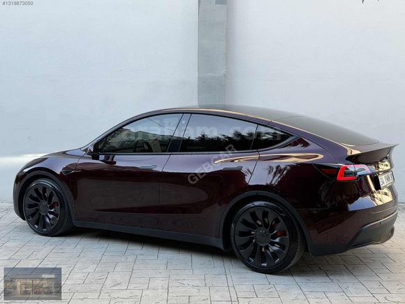 *GEBCAR*2023 TESLA*PERFORMANCE*534 HP*BORDO*ÖZEL PLAKA*HATASIZ*