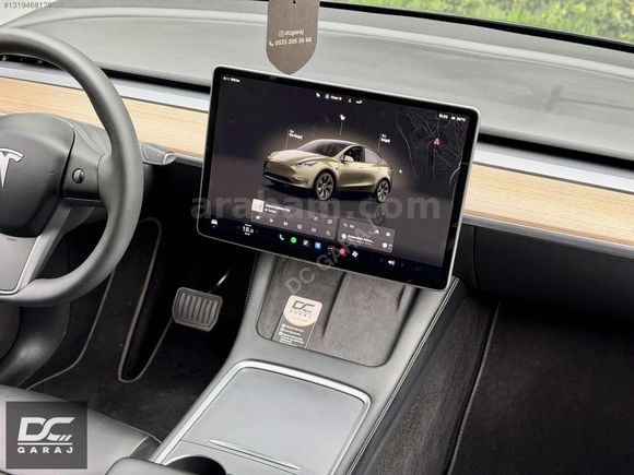 *DC GARAJ*TESLA MODEL Y/2024/25KM/SOLID BLACK/PPF/HATASZ/BOYASIZ