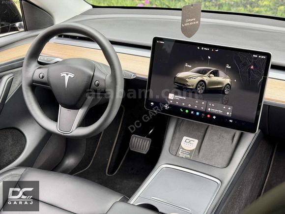 *DC GARAJ*TESLA MODEL Y/2024/25KM/SOLID BLACK/PPF/HATASZ/BOYASIZ