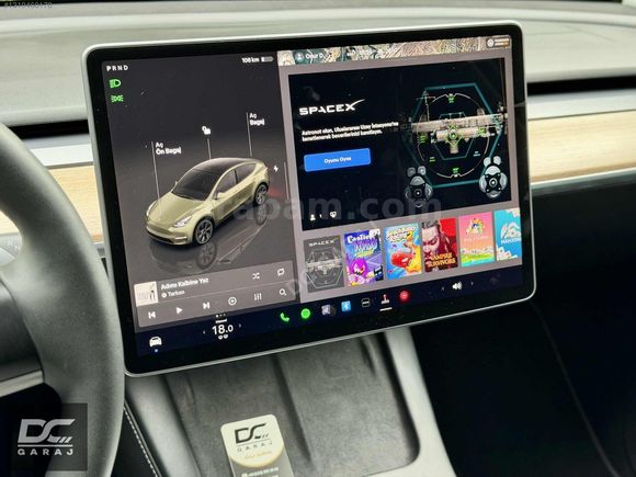 *DC GARAJ*TESLA MODEL Y/2024/25KM/SOLID BLACK/PPF/HATASZ/BOYASIZ