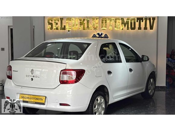 SELÇUKLU ' 2016 SYMBOL 1.5 DCİ 90 BG ECO 197 BİN KM 1.SINIF