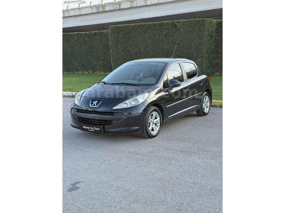 2009 MODEL 207 1,4 TRENDY OTOMATİK 4 LASTİK YENİ DEGİŞENSİZ