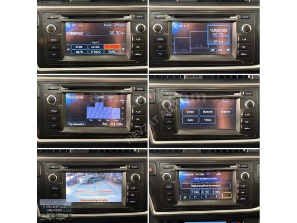 43 BİN KM'DE CAM TAVAN'LI AURİS PREMİUM 1.6 132hp MULTİDRİVE S