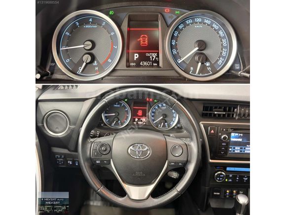 43 BİN KM'DE CAM TAVAN'LI AURİS PREMİUM 1.6 132hp MULTİDRİVE S