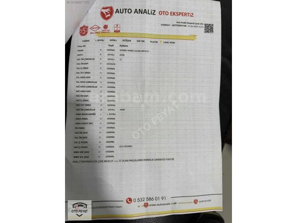 OTO FEYATTAN~CAM TAVAN~İÇİ BEJ~OCTAVİA~