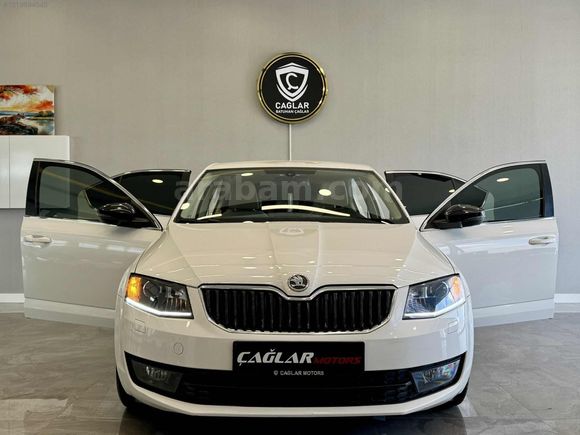 "BOYASIZ"-SKODA OCTAVİA ELAGAN CR-2014-YENİ DRKSY-İÇİ BEJ-170 KM