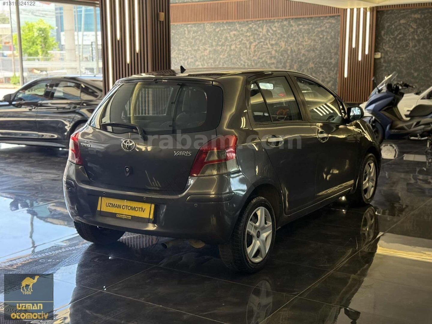Galeriden Toyota Yaris 1.33 Terra Sporty 2011 Model Gaziantep 190.000 km Füme 7