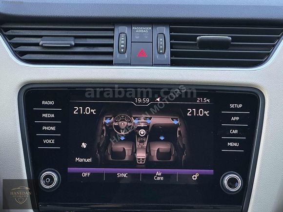 2017 SKODA OCTOVİA 1.6 TDİ STYLE DSG BOYASIZ 85.000 KM İLK EL