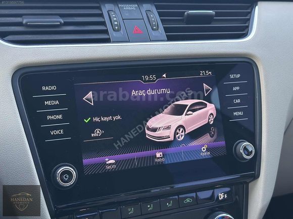 2017 SKODA OCTOVİA 1.6 TDİ STYLE DSG BOYASIZ 85.000 KM İLK EL
