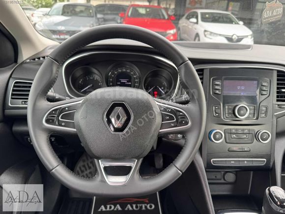 2017 MEGANE 4 1.5 DCİ TOUCH SERVİS BAKIMLI MANUEL 163 BİN KM !