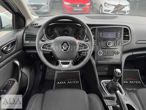 2017 MEGANE 4 1.5 DCİ TOUCH SERVİS BAKIMLI MANUEL 163 BİN KM !
