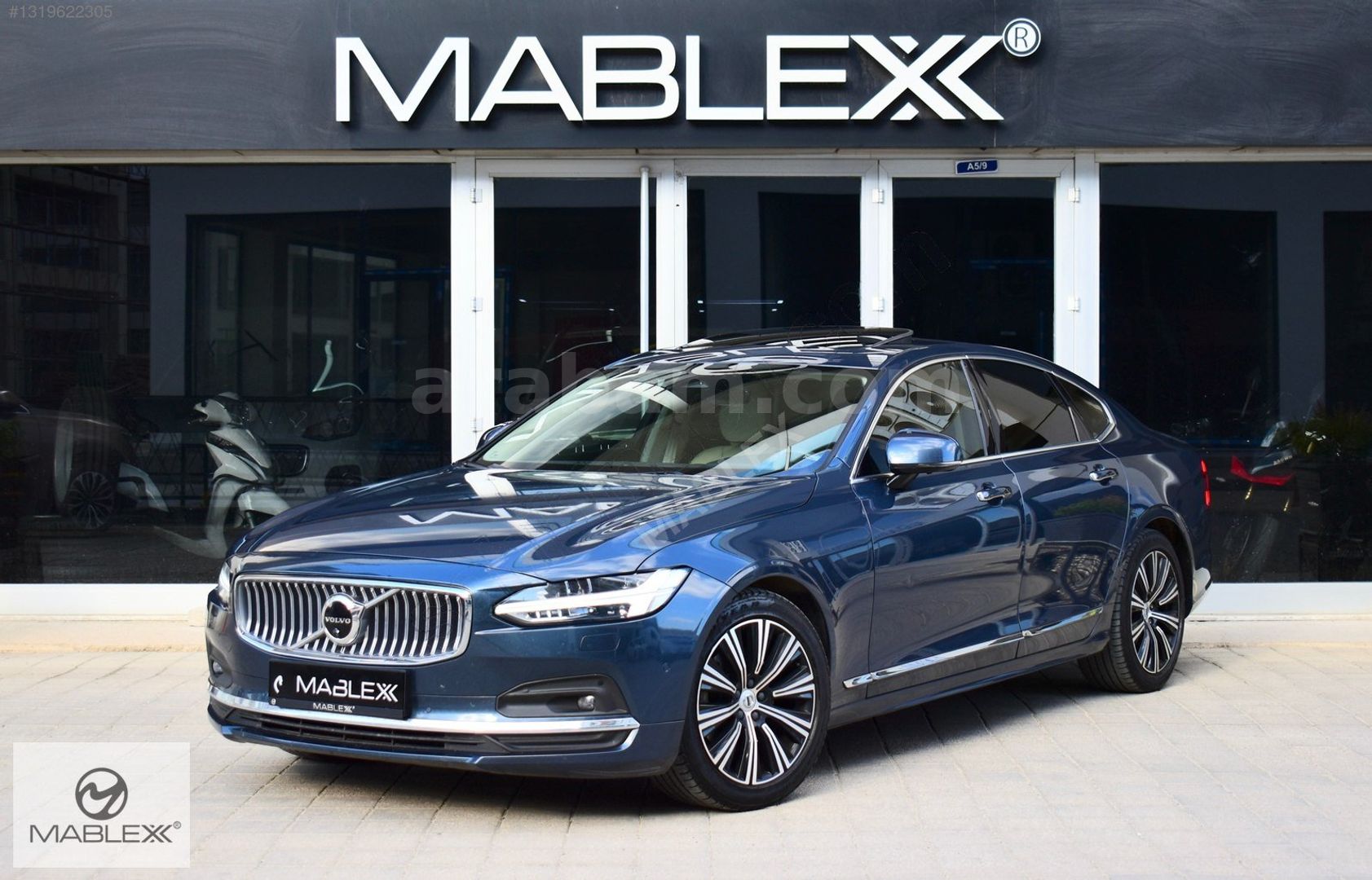 ディーラー特注　volvo s90 1/43 モデルカー Galeriden Volvo S90 2.0 D B5 Plus Bright 2022 Model Adana 146.000