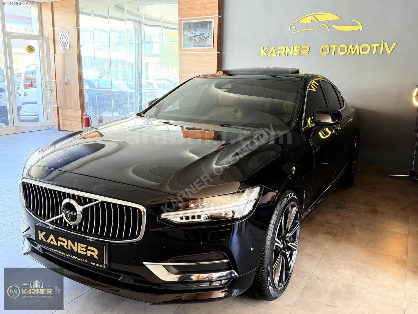 Galeriden Volvo S90 2.0 D D5 Inscription 2017 Model Konya 313.000 km Siyah 6