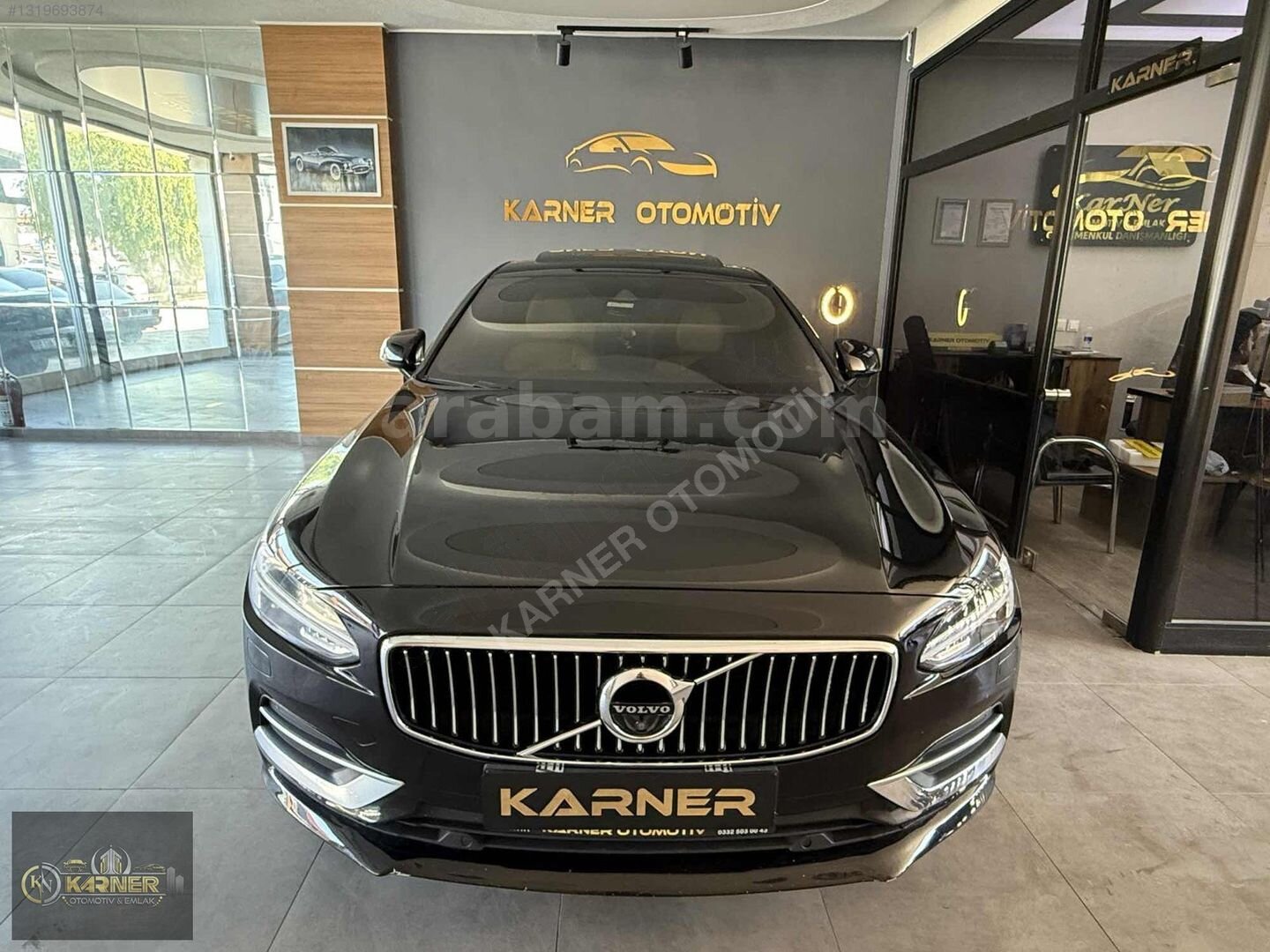 Galeriden Volvo S90 2.0 D D5 Inscription 2017 Model Konya 313.000 km Siyah 5