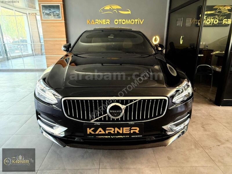 Galeriden Volvo S90 2.0 D D5 Inscription 2017 Model Konya 313.000 km Siyah