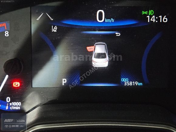 ASF Toyota'dan 2022 Corolla 1.5 Flame X-Pack - Takas Desteği